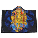 Hooded Throw Blankets Indian Ganesha Wearable Soft Warm Sleeping Sofa Bed Cover