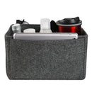 Felt Insert Bag Multi Pockets Cosmetics Handbag Purse Organizer Holder Makeup Travel Zipper