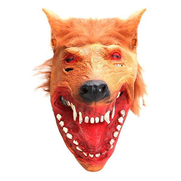 Creepy Wolf Mask For Halloween Horror Devil Dances