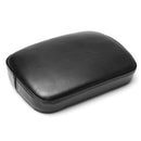 Rear Passenger Pillion Leather Seat Cushion Pad 6/8 Suction Cups For Harley Dyna Custom