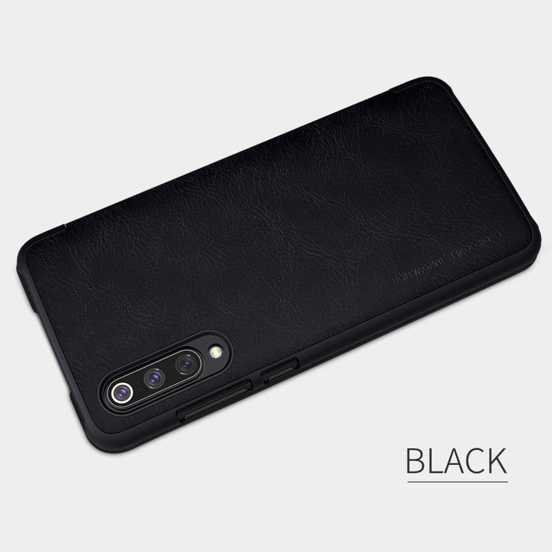 NILLKIN Flip PU Leather Smart Sleep Credit Card Slot Protective Case For Xiaomi Mi 9 / Mi9 Transparent Edition