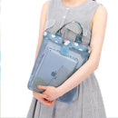 Honana HN-TB25 Travel Mesh Organizer Bag Fashion Large Beach Toiletry Storage Tote Bag