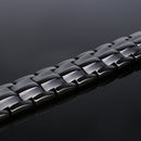 Punk Stainless Steel 4 in 1 Strong Magnetic Therapy Bracelet Healing Jewelry for Men