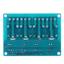 2Pcs Geekcreit 5V 4 Channel Relay Module PIC ARM DSP AVR MSP430 Blue