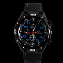 GT 54 GRAND TOURING Silicone Band Quartz Analog Sport Watch