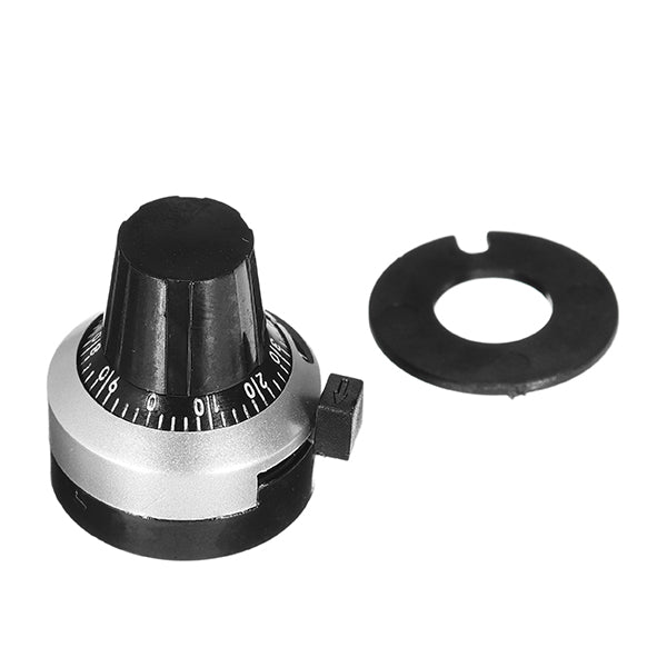 3590S-2-103L 10K Ohm 2W Multi Turn Wirewound Potentiometer With 10 Turns Counting Dial Knob Set