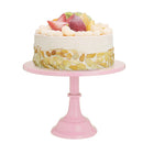 12" Iron Round Cake Stand Pedestal Dessert Holder Cupcake Plates Wedding Party Cake Pan
