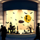 Miico XL891 Cartoon Sticker Halloween Sticker Removable Wall Sticker Room Decoration - Witch