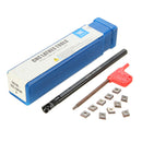 S07K-SCLCR06 7x125mm Lathe Boring Bar Turning Tool Holder With 10pcs CCMT0602 Insert