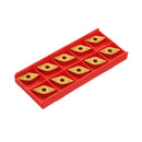 Drillpro 10pcs DNMG1104 Carbide Insert for MDJNCR1616H11 S20R-MDUNR11 Turning Tool