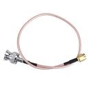 BNC Male to SMA Male Connector 50ohm Extension Cable Length Optional
