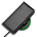 For OnePlus 7T Pro Case Bakeey Flip with Stand Card Slots PU Leather Full Cover Shockproof Soft Protective Case