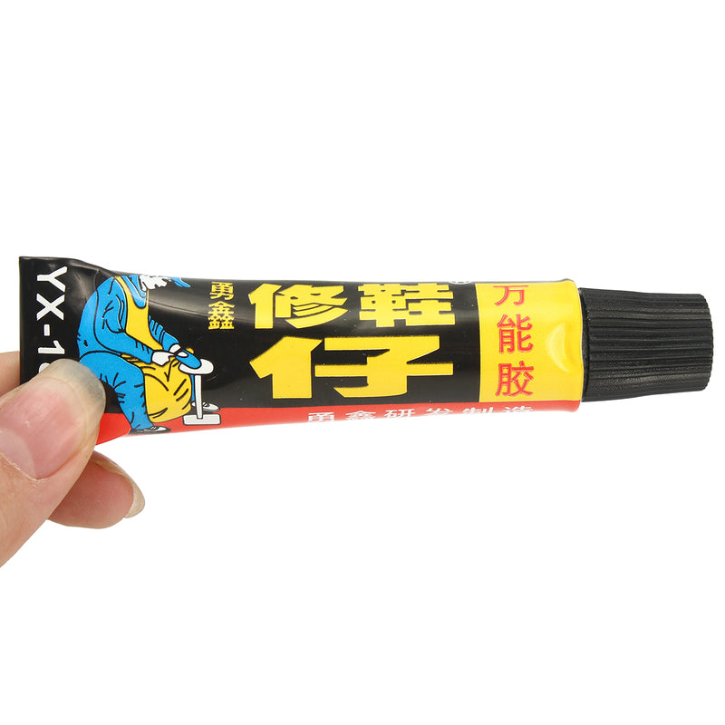 18ml Super Adhesive Repair Glue For Shoe Leather Rubber Canvas Tube Strong Bond