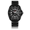 NAVIFORCE 9105 Business Style Male Wristwatch Stainless Steel Analog Quartz Watch