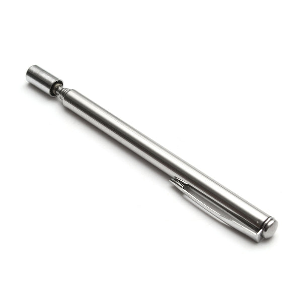 Stainless Steel 6 Section Telescopic Pointer Instrument Baton Ball Pen