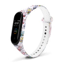 Color Pattern Watch Strap Watch Band for Xiaomi Miband 3 Mibnad 4 Strap