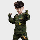 1 Pair KALOAD Children's Tactical Gloves Half Finger Glove Comfortable Breathable Anti-skid Gloves