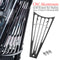 Aluminum Frame Grill Black For Harley Touring Street Glide FLHT 2009-2013
