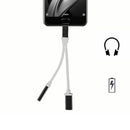 2in1 Type-C To 3.5mm Headphone Adapter Charging Cable For Letv phone Max2 xiaom 6 Samsung S8