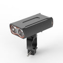 XANES DL09 800LM 2 x T6 LED 4 Modes Wide Angle IP65 Waterproof USB Charging Bike Front Light
