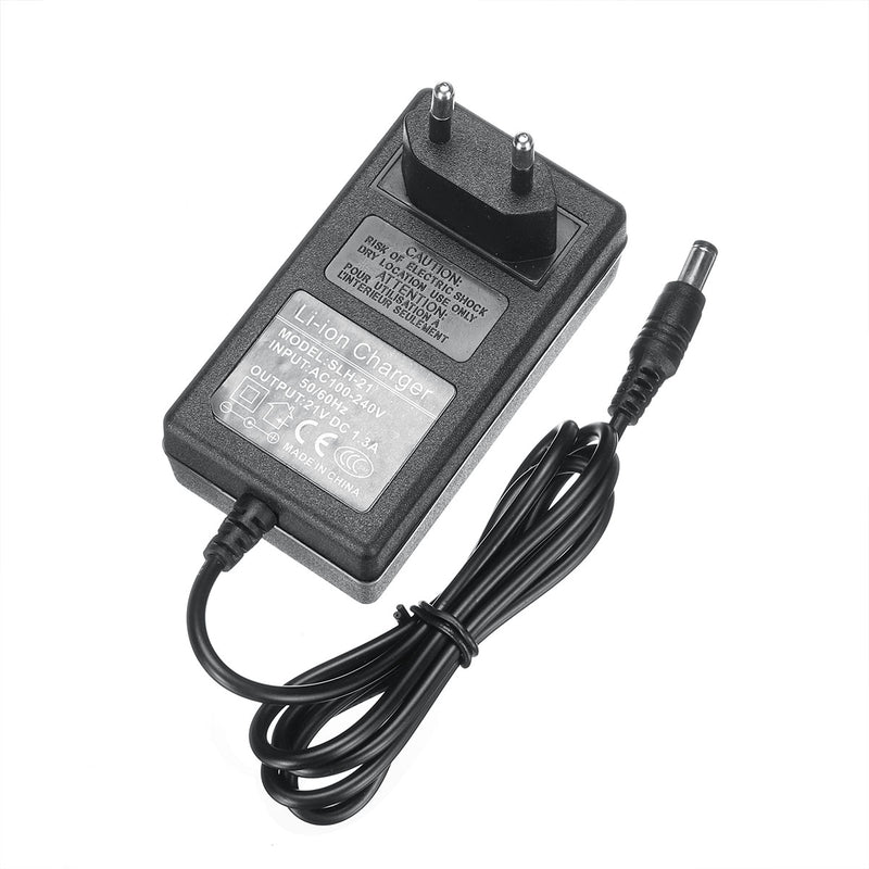 21V 1.3A Charger Adapter for Lithium Li-ion LiPo Battery Packs Electric Wrench