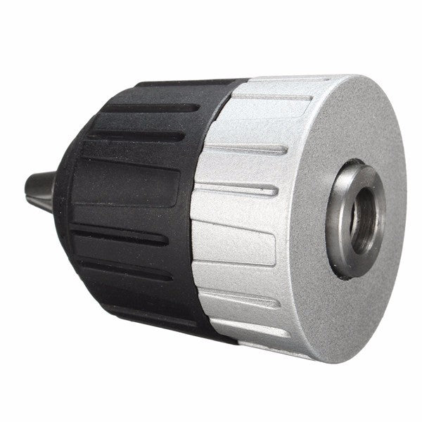SANOU 3/8-24UNF 0.8-10mm Half Metallic Drill Chuck Self-locking Keyless Drill Chuck