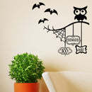 Miico FX3009 Cartoon Sticker Halloween Sticker Removable Decoration Wall Sticker