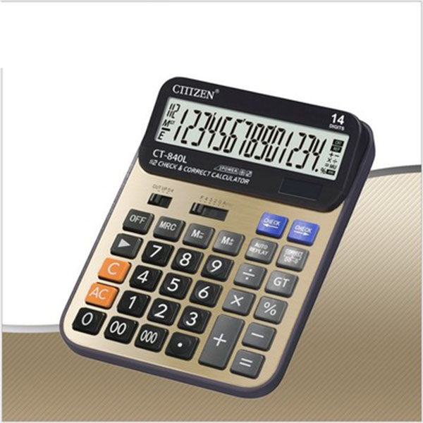 GTTTZEN CT-840L Solar Calculator For Office And Student