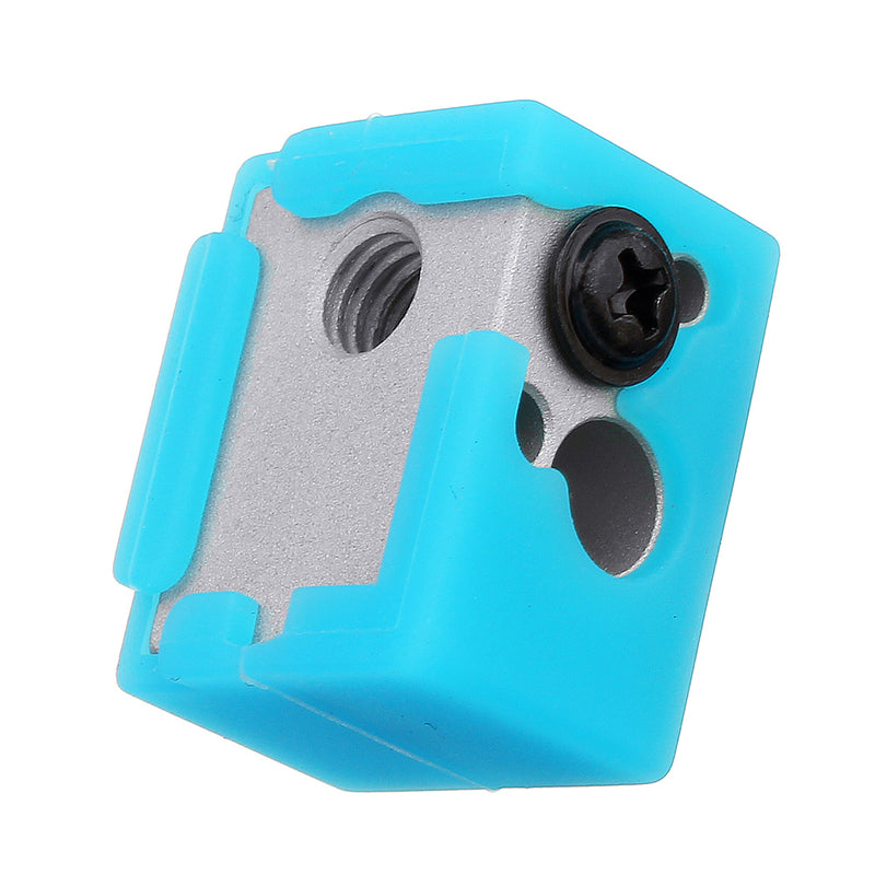 M6 Thread XCR-NV6 v6 Heating Block + Silicone Case for 3D Printer