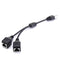 Cat 5 Lan Ethernet RJ45 Male To Dual Female Splitter Extension Cable Adapter