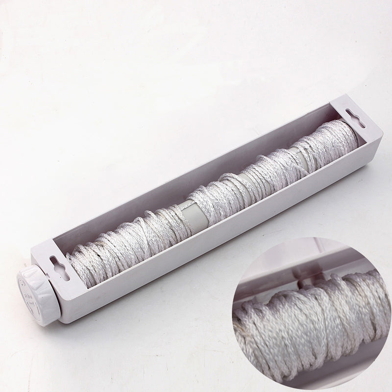 Wall Mounted Indoor Washing Clothes Shoe Laundry 3.2m 4 line Airer Dryer Retractable