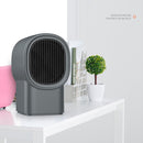 600W Mini Heater Electric Heating Fan Desk Air Warmer Heater Space Portable