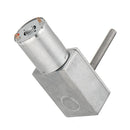 Machifit JGY370 50mm-M6 Screw Worm Gear Motor DC 6/12/24V 150RPM Self-locking Reduction Gear Motor