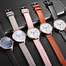 REBIRTH RE086 Starry Sky Women Wrist Watch Rose Gold Case Quartz Watch