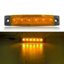 CNSUNNYLIGHT DC 12V LED Side Marker Warning Lights Tail Reverse Turn Signal Lamp for Truck Trailer