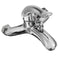 Metal Triple Cold and Hot Bathroom Faucet Chrome Bath Shower Water Tap