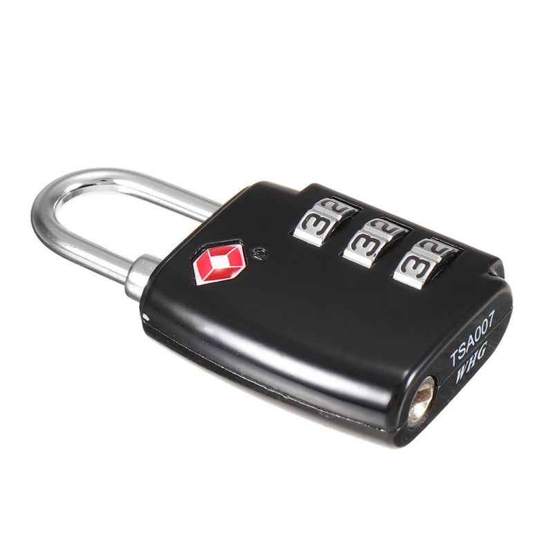 KCASA LK-30 3 Digit TSA Combination Lock Travel Security Approved Luggage Padlock Luggage Lock