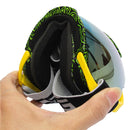 Motorcycle UV Spherical Dual Lens Snowboard Ski Goggles Glasses Yellow Green
