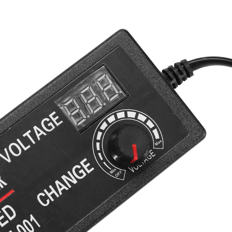 Excellway 4-24V 1.5A 36W AC/DC Power Adapter Switching Power Supply Regulatedr Adapter Display