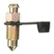 M10 x 1.0mm Motorcycle Brake Braking Caliper Bleed Screw Nipple with Dust Cap