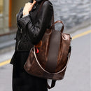 Women Lady Girls School Leather Backpack Outdoor Travel Handbag Portable Shoulder Bag