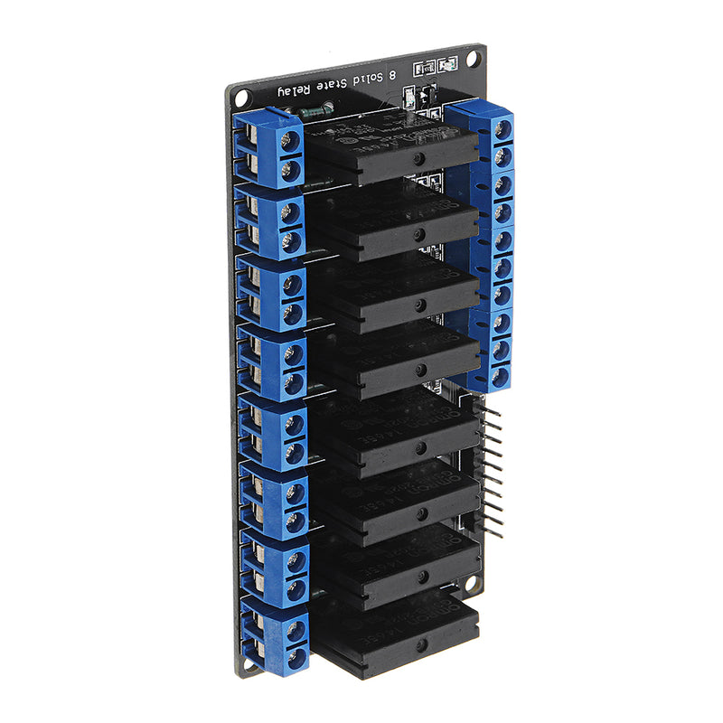 8 Channel DC 24V  Relay Module Solid State High and low Level Trigger 240V2A