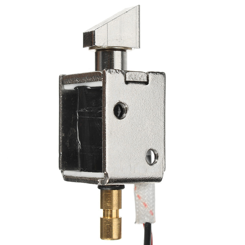 12V DC 0.43A Mini Electric Bolt Lock Push Pull Solenoid Cabinet Lock 4mm Stroke