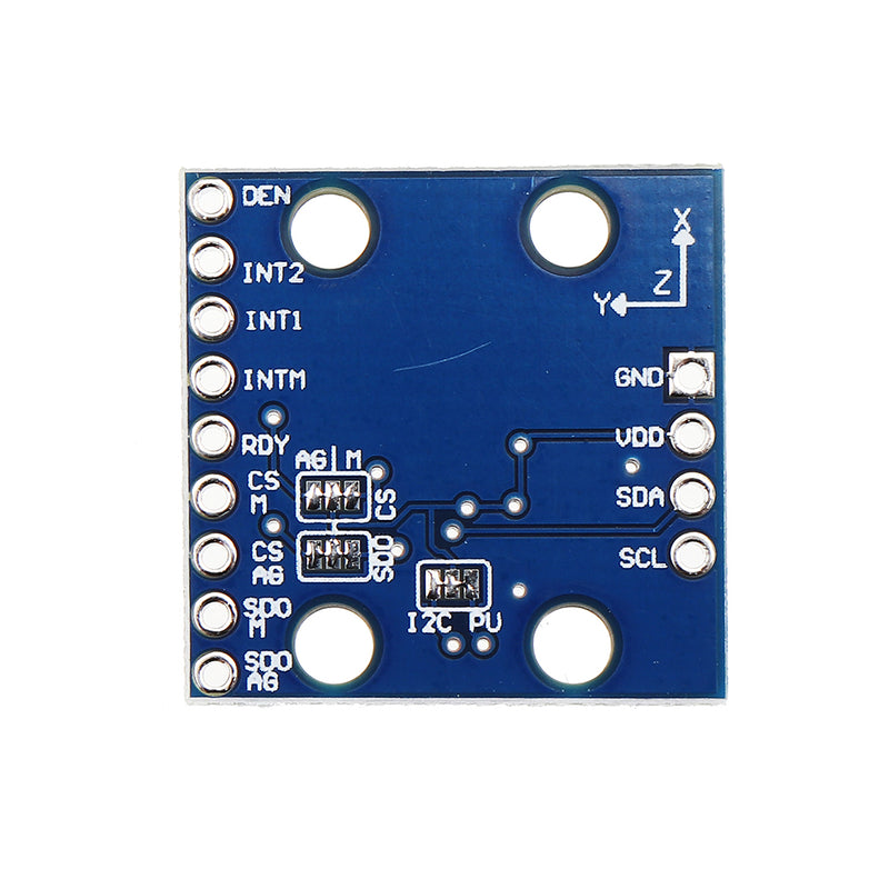 GY-LSM9DS 9 Axis Sensor Module Acceleration Gyro Magnetometer Inertial Measurement Accelerometer Unit IMU