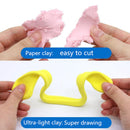 Nororo Paper Clay 800ML SOFT Ultralight DIY  Non-Toxic Non-Brushed Space Sand Kids Play Toy