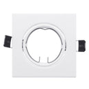 Square Rotation LED Downlight Ceiling Lamp Bracket for 70-75mm GU10 MR16 Light Bulb