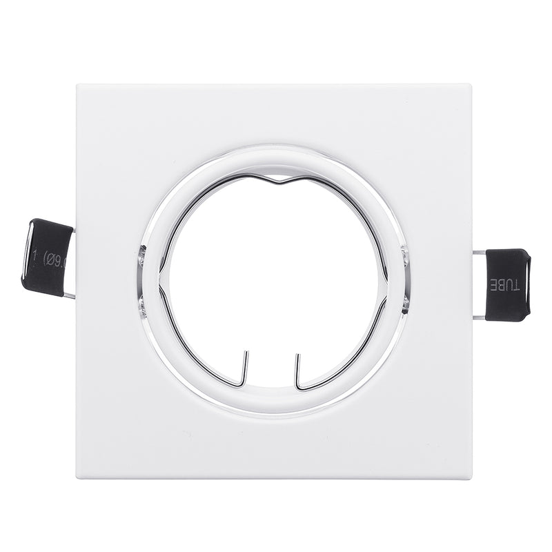 Square Rotation LED Downlight Ceiling Lamp Bracket for 70-75mm GU10 MR16 Light Bulb