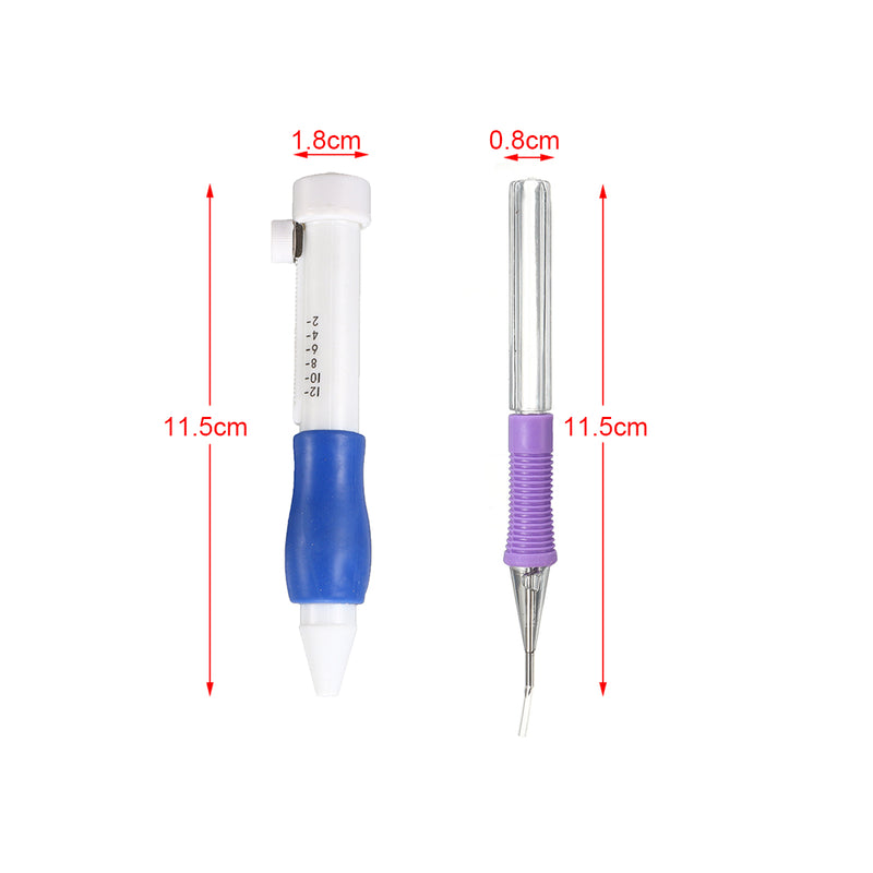 Magic Diy Embroidery Pen Set Knitting Sewing Tool Kit Punch Needle