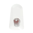 Automatic Toothpaste Dispenser 5 Electric Toothbrush Holder Set Wall Mount Stand White
