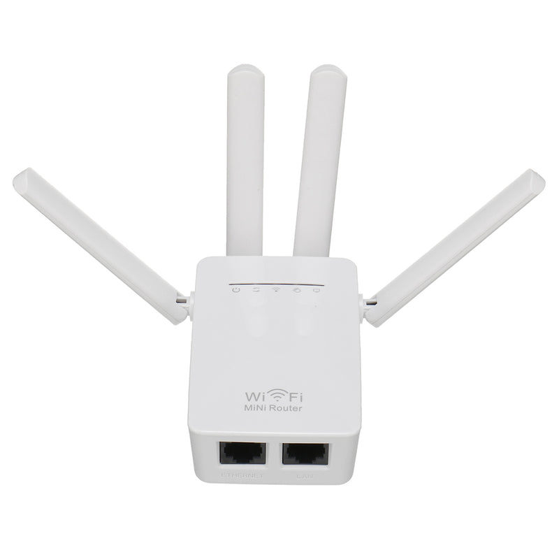 Four Antenna Router 300Mbps Signal Repeater Amplifier WR09 Wireless Wifi
